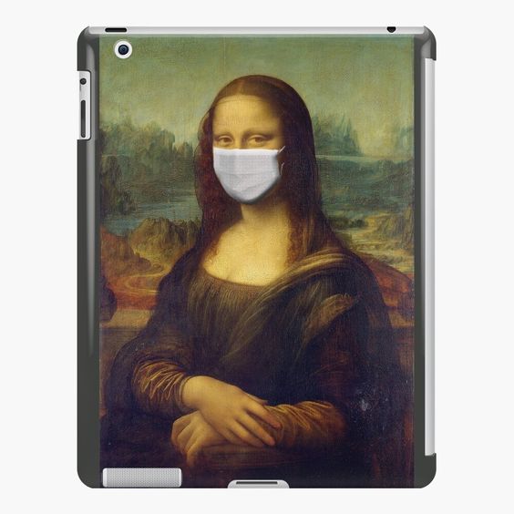 Mona Lisa Masked iPad Snap Case Image